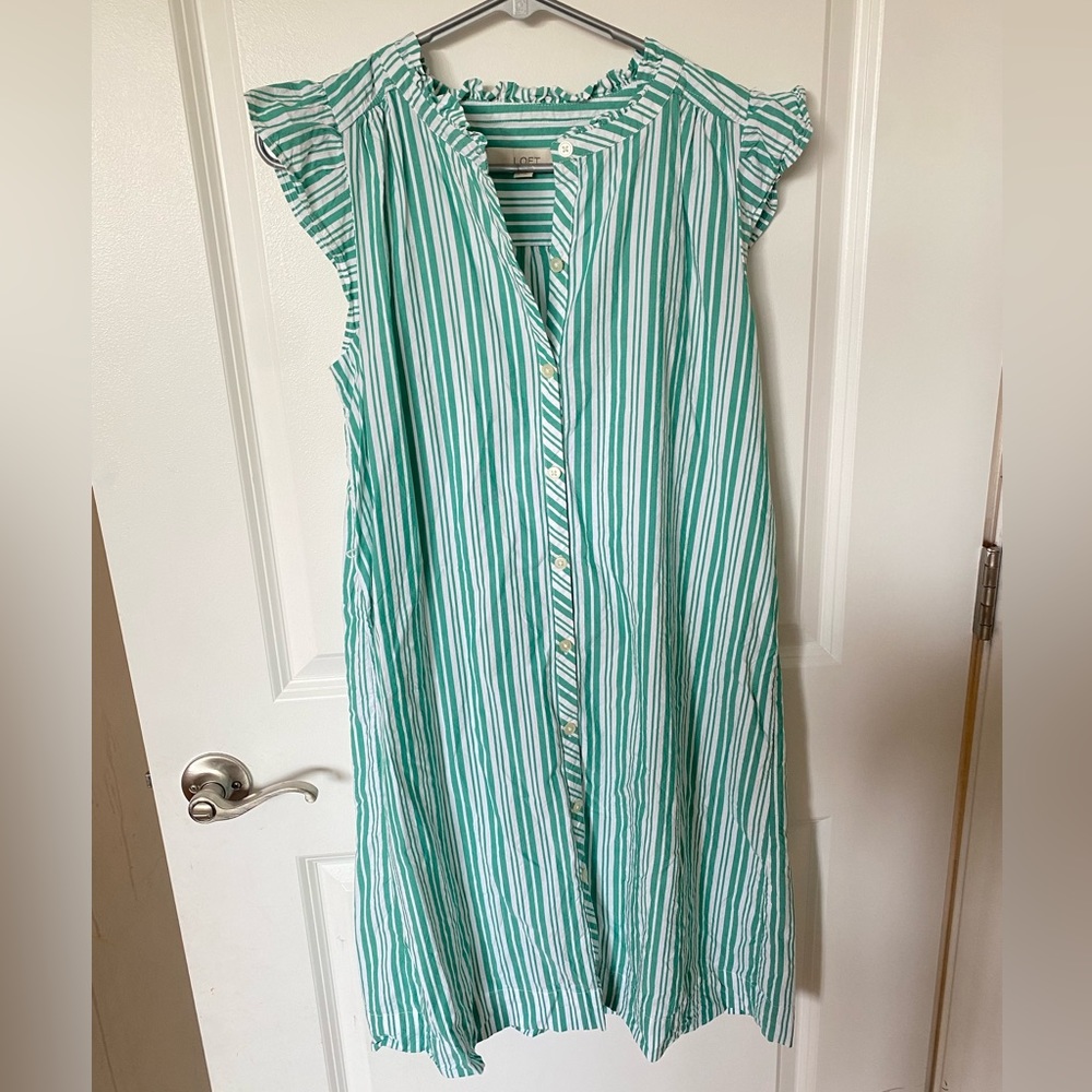 Striped Professional Summer Dress